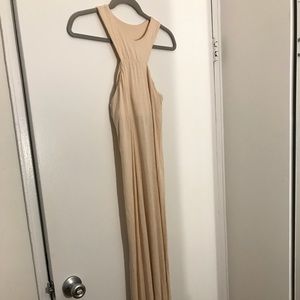 Jersey maxi dress